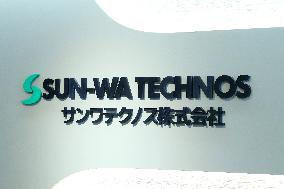 Sanwa Technos signboard and logo